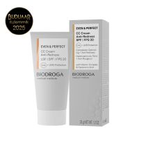 BIODROGA Even & Perfect CC Cream Anti-Redness SPF 20, kevyt meikkivoide punaisuuteen taipuvalle iholle 30 ml (UUTTA)
